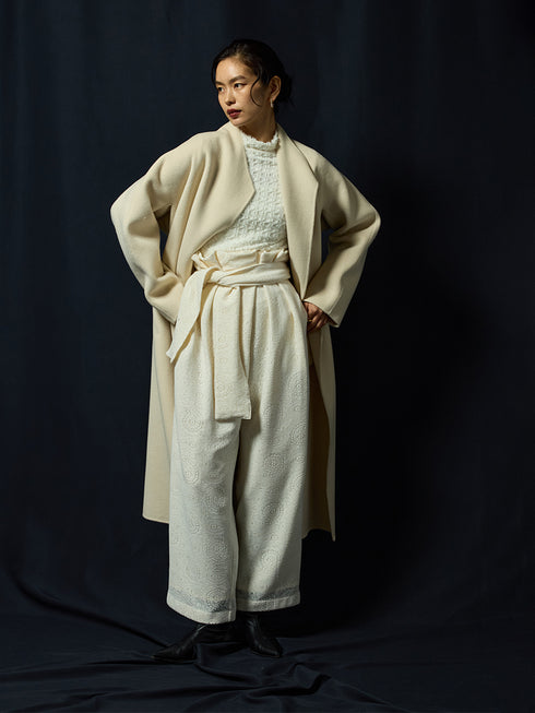 【 予約:8月中旬 】シアーファーハイネックTOPS /M253-83012